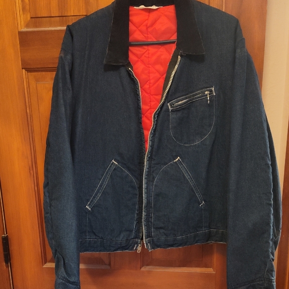 Key Imperial Vintage 1970s denim Chore Jacket.